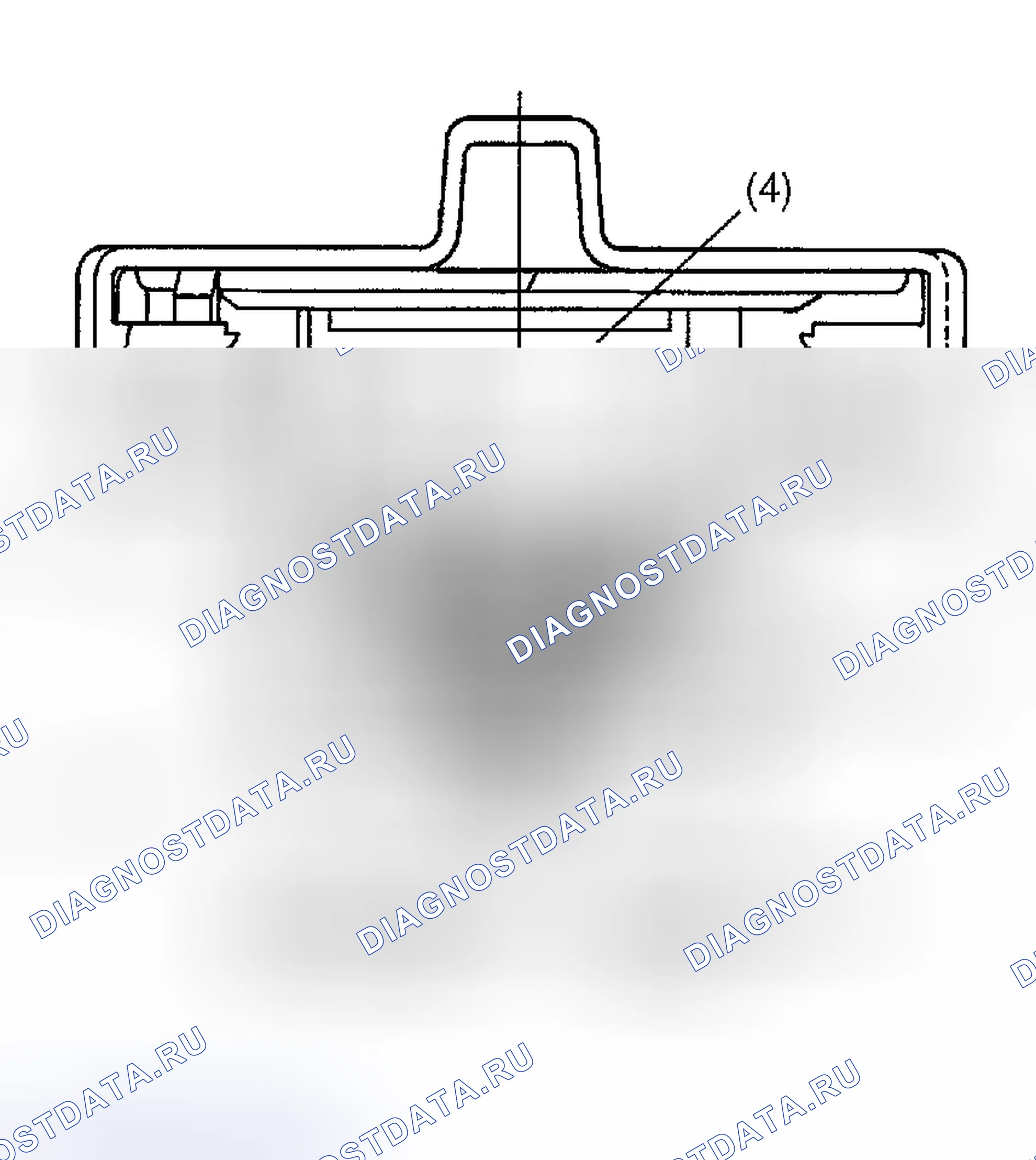 Рис. 68: Крышка топливного бака. Subaru Impreza GD/GC/GG рестайлинг