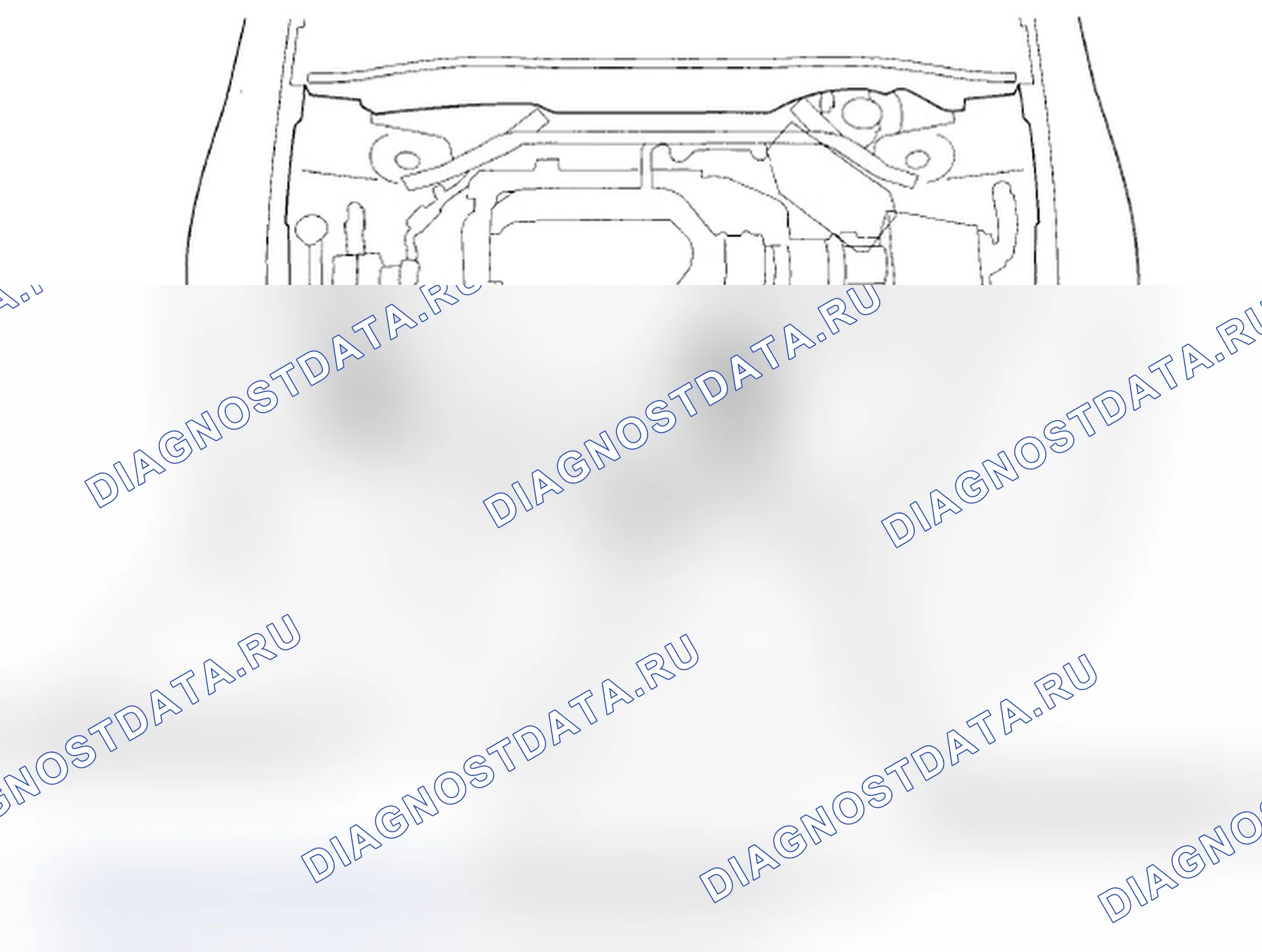 Рис. 1: Указатель расположения компонентов. Acura TL IV рестайлинг